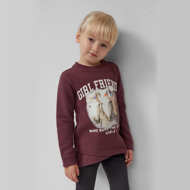 s.Oliver sweater donkerpaars