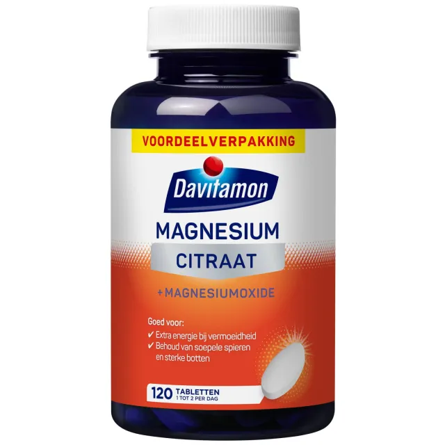 Davitamon Magnesium Citraat + Magnesiumoxide tabletten