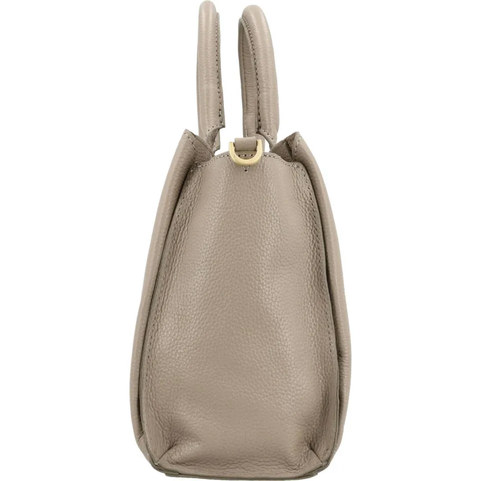 Loulou Essentiels Vera schoudertas taupe, foto 2