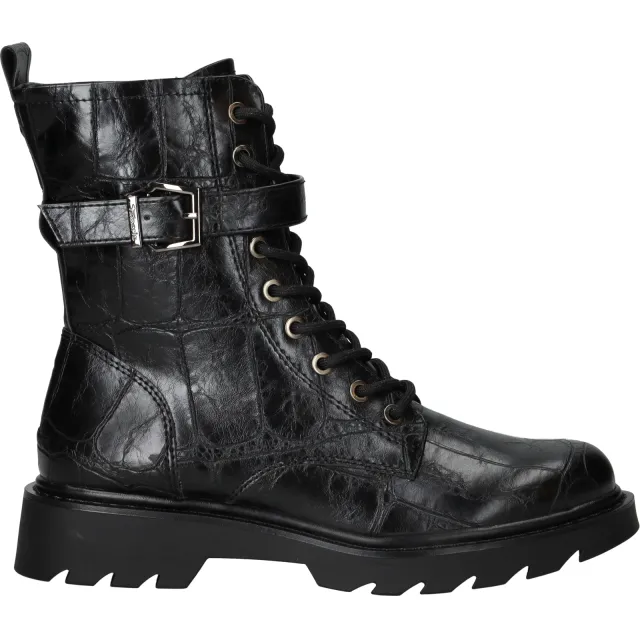 Tamaris veterboots zwart