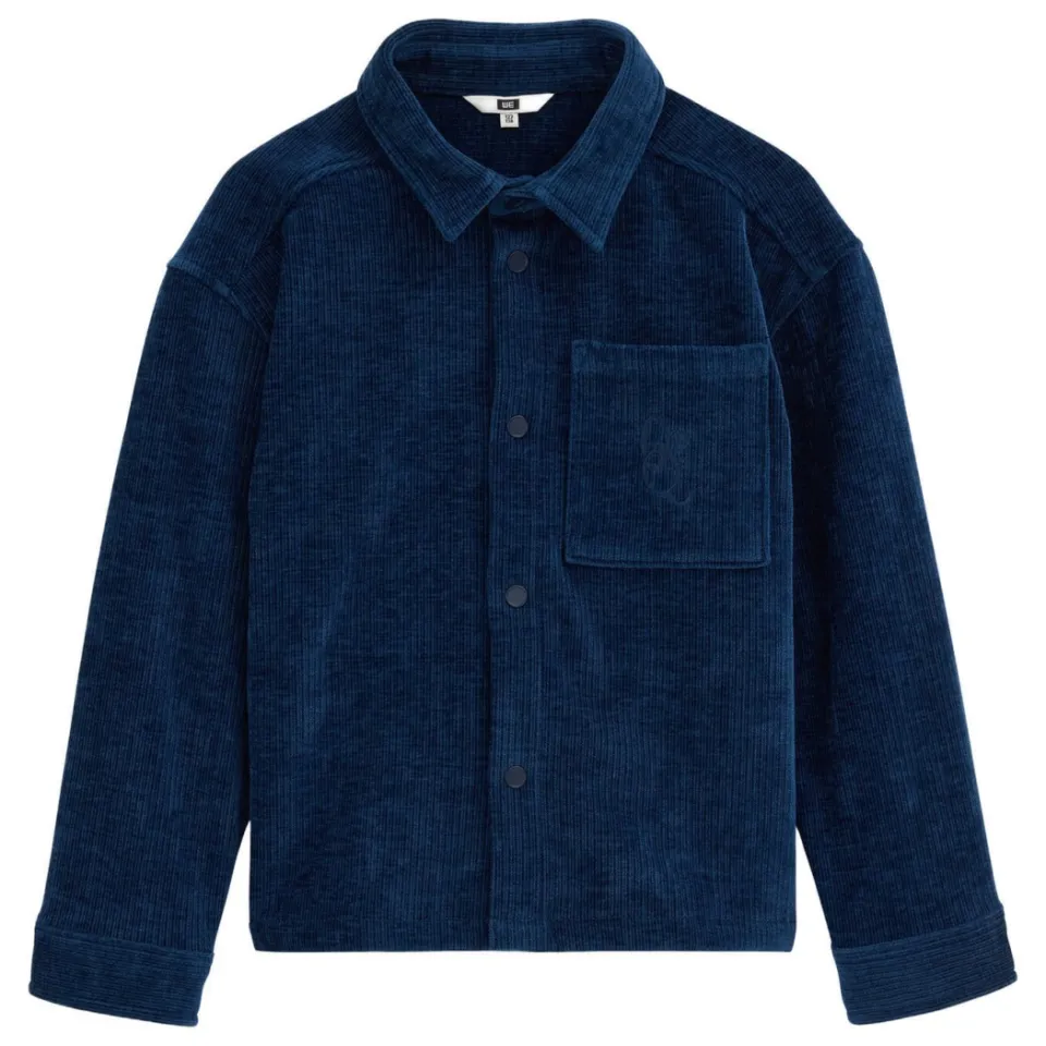 WE Fashion relaxed fit overshirt - blauw, foto 2