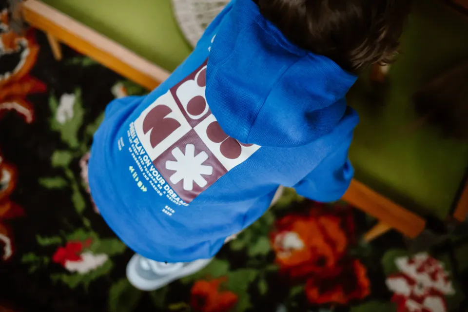 Daily7 hoodie blauw, foto 6