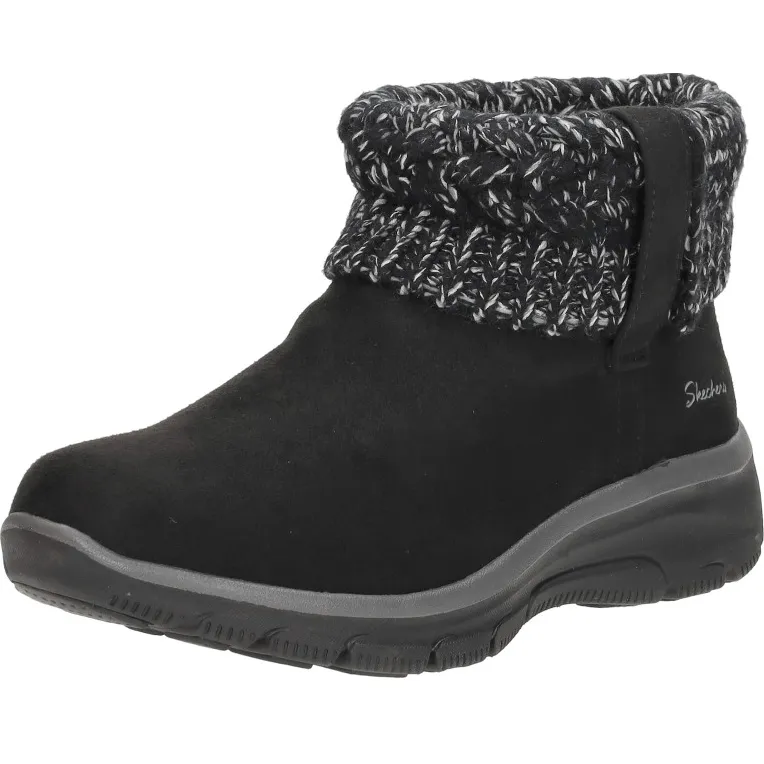 Skechers Easy Going Cozy Weather enkellaarsjes zwart, foto 3