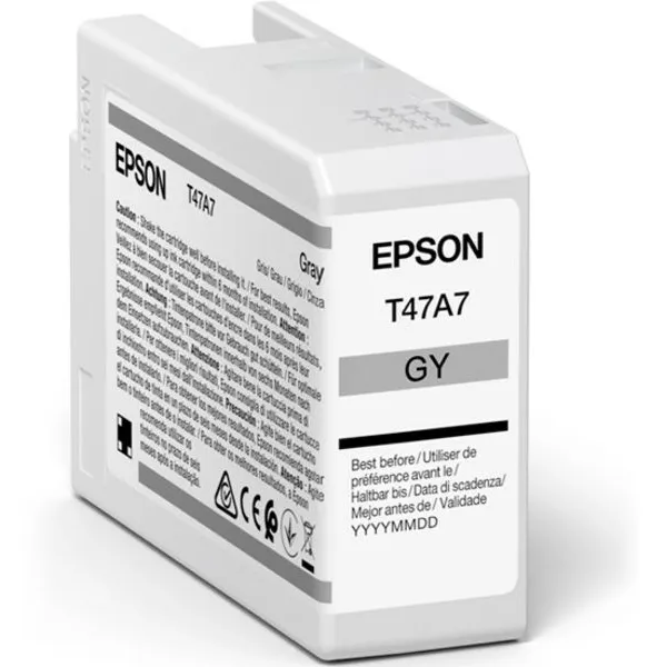Epson T47A7 Inktcartridge Grijs, foto 2