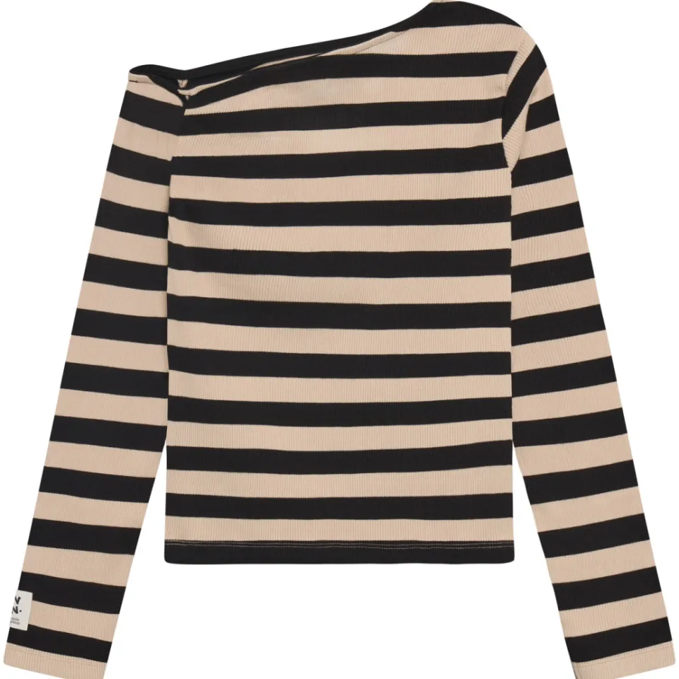 Indian Blue Jeans gestreepte longsleeve - zwart, foto 3