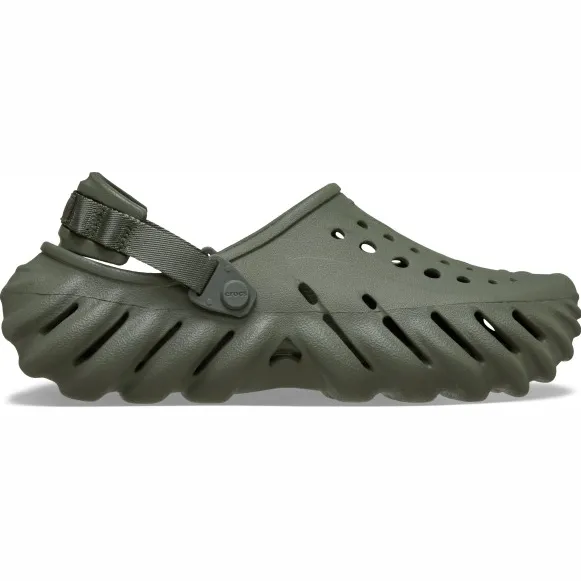 Crocs Echo Clog - Sandalen maat M5 / W7, olijfgroen