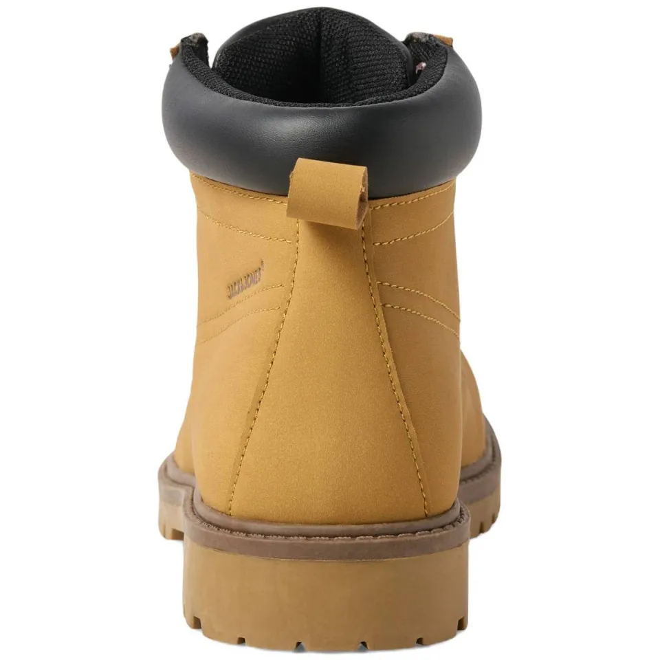 Jack & Jones enkelboots met profielzool - okergeel, foto 2