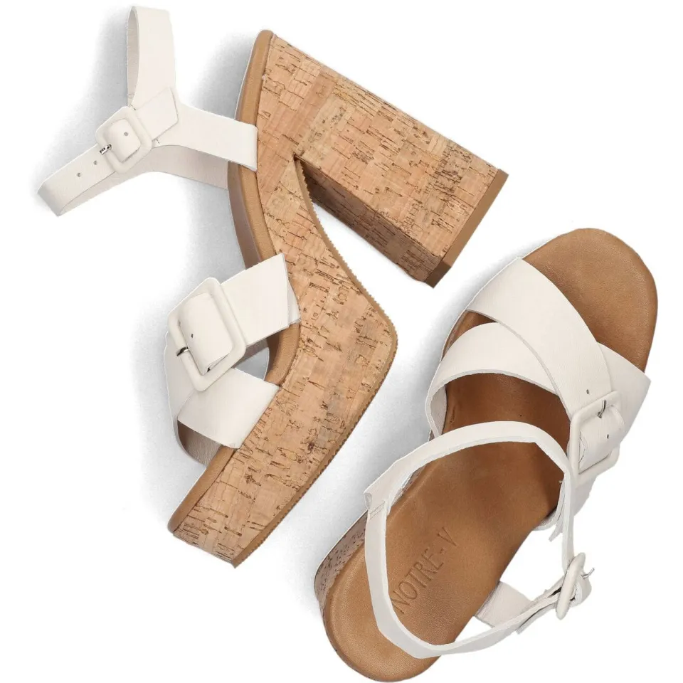 Notre-V Sandalen 618009 Wit, foto 2