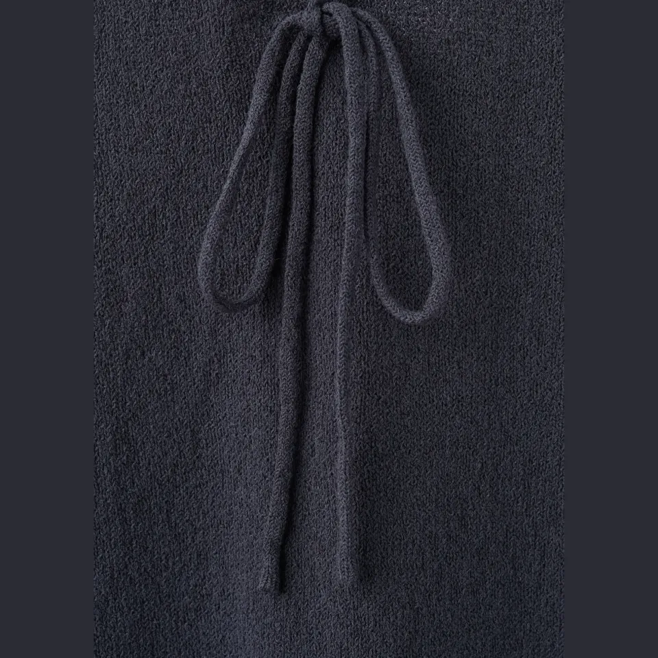 Mango halterjurk antraciet, foto 6