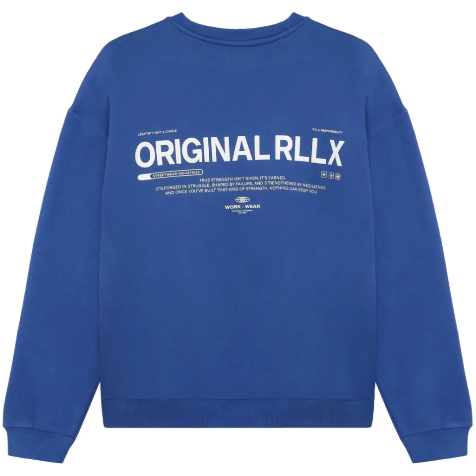 Rellix oversized sweater - blauw, foto 3