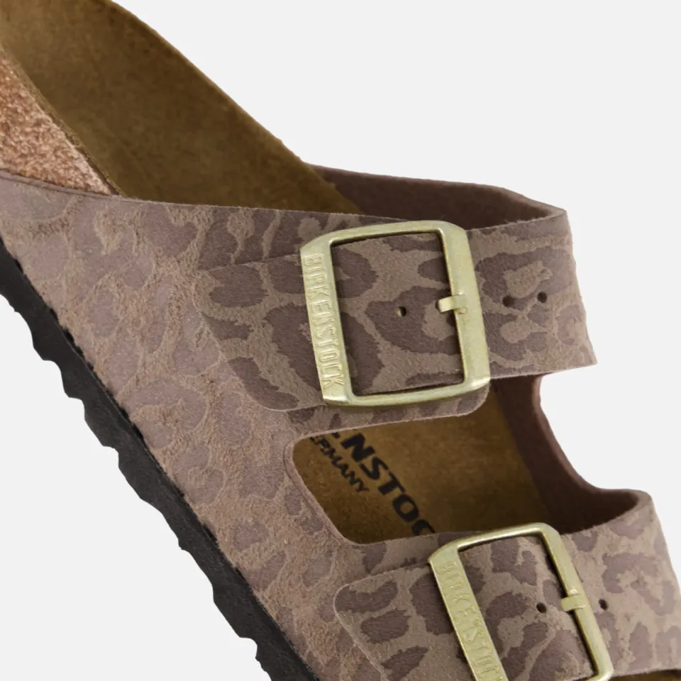 Birkenstock Arizona slippers luipaardprint taupe, foto 4