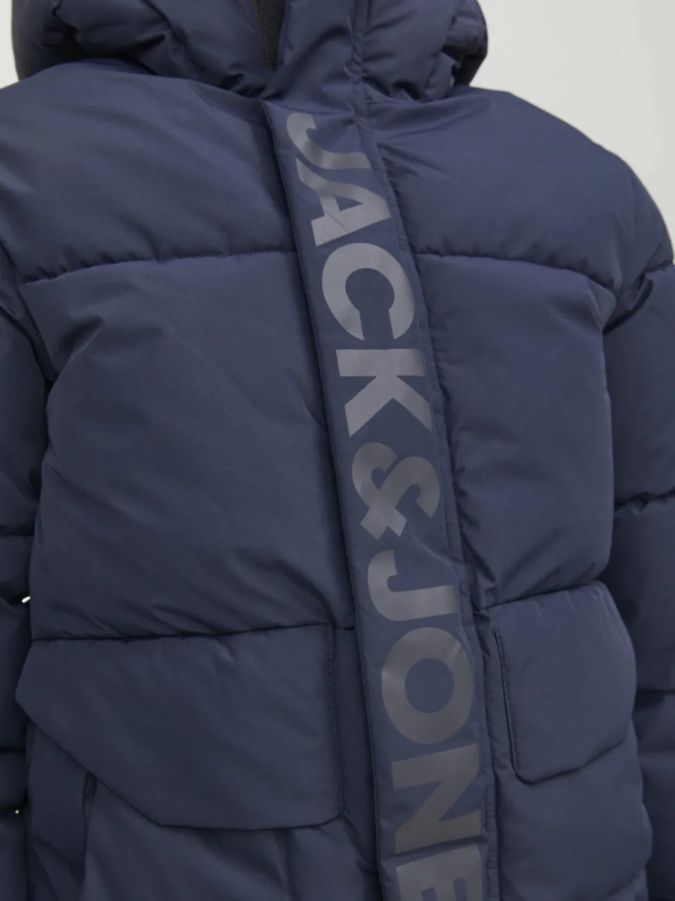 Jack & Jones JCOSPEED gewatteerde winterjas donkerblauw, foto 7