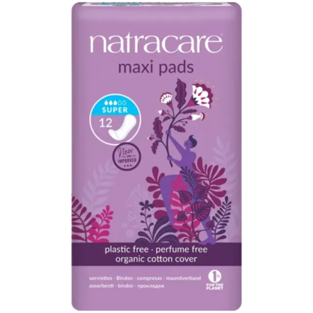 Natracare Maxi Pads Super maandverband