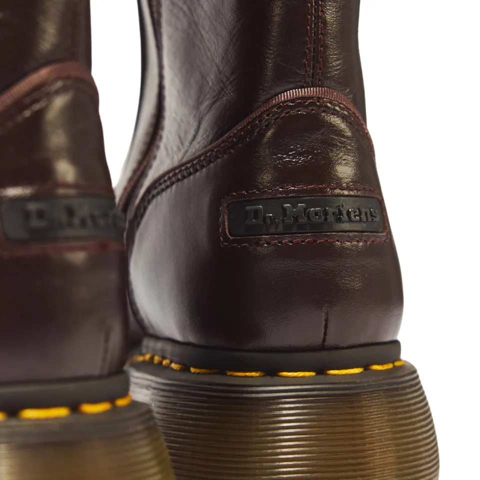 Dr. Martens Buzz Hi leren laarzen - donkerbruin, foto 7