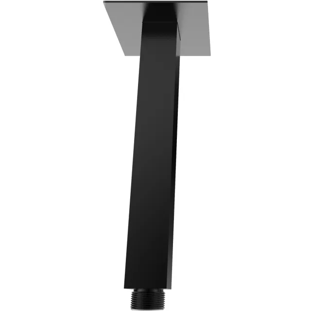 Boss & Wessing BWS Douche-Arm Luxe Vierkant Plafondbevestiging 30 cm Mat Zwart