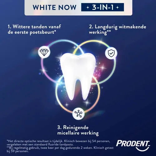 Prodent White Now 3-in-1 Fresh Kiss tandpasta, foto 5
