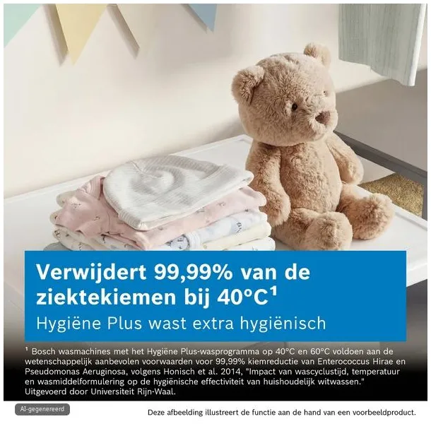Bosch WGB264ABNL EXCLUSIV wasmachine wit, foto 3