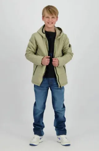 Raizzed gewatteerde jas beige, foto 2