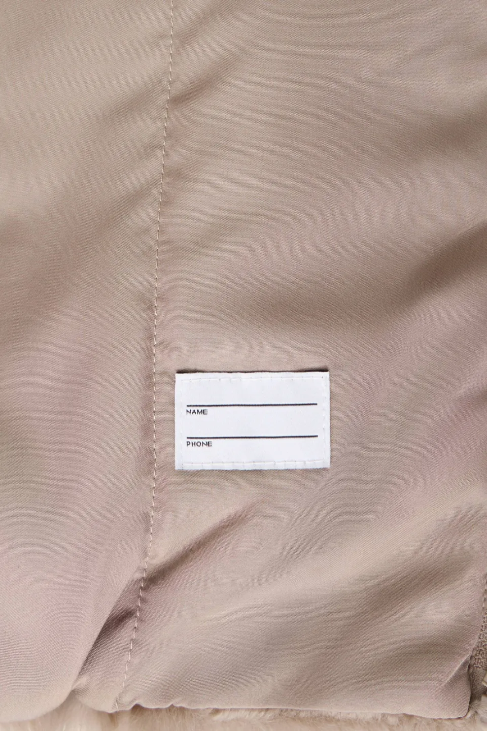 Mango teddy bodywarmer middenbruin, foto 5