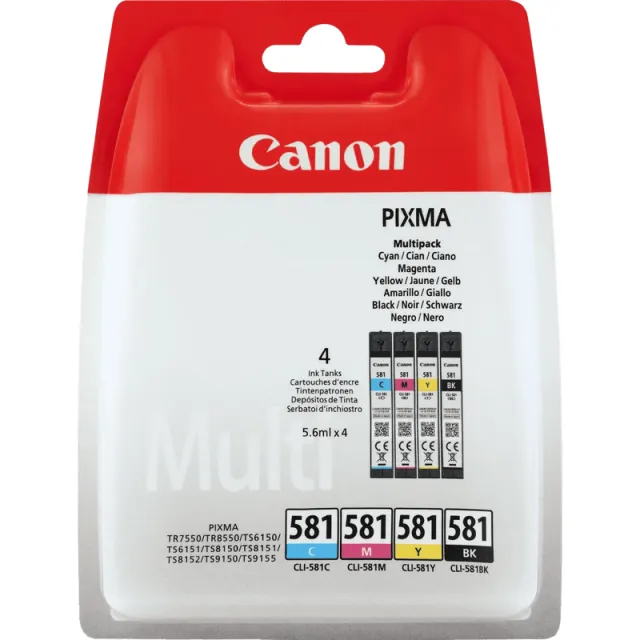 Canon CLI-581 Cartridges Combo Pack