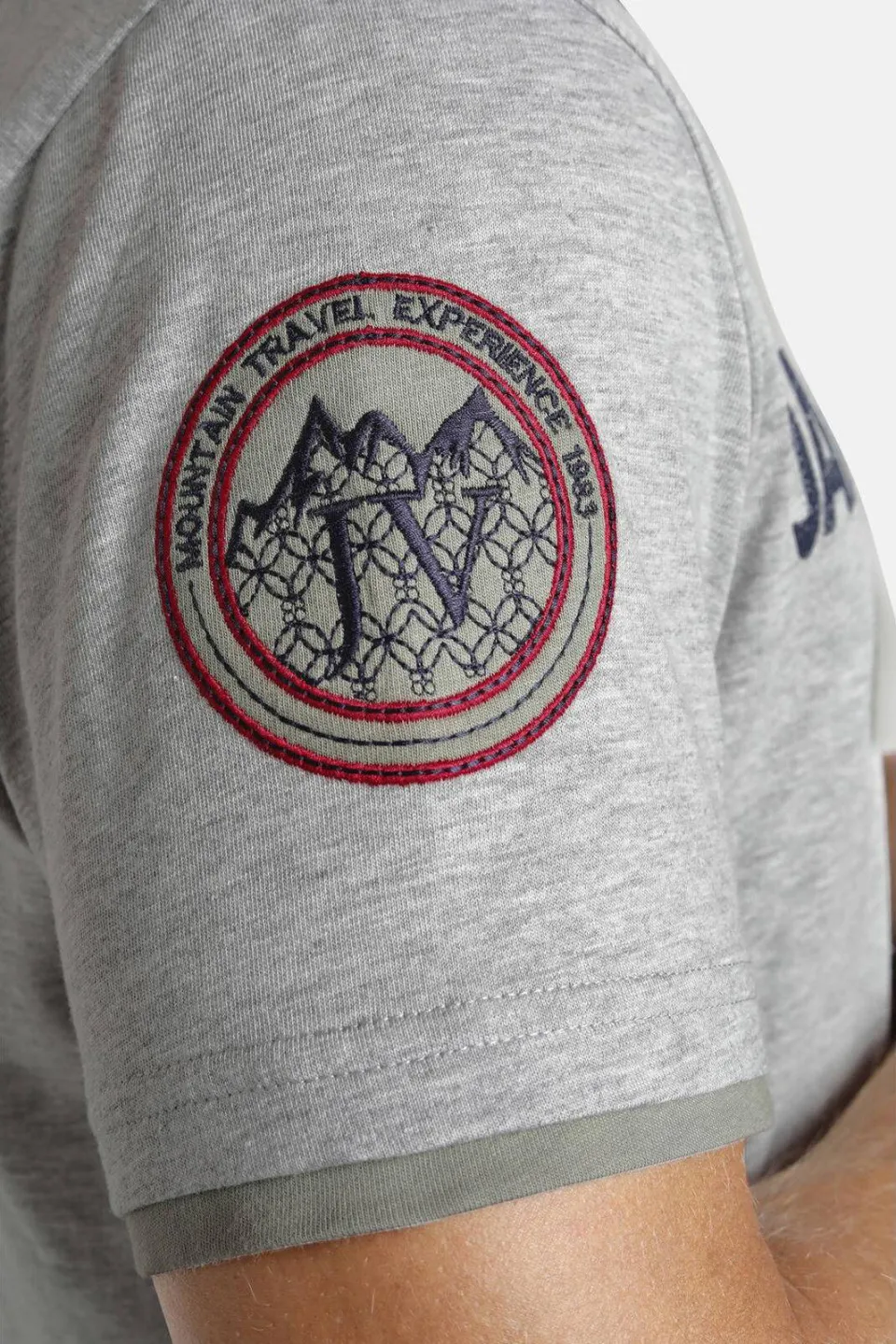 Jan Vanderstorm Sölve t-shirt grijs, foto 5