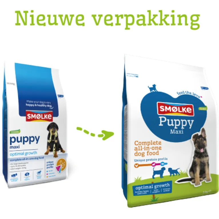 Smolke Puppy Maxi hondenvoer, foto 2
