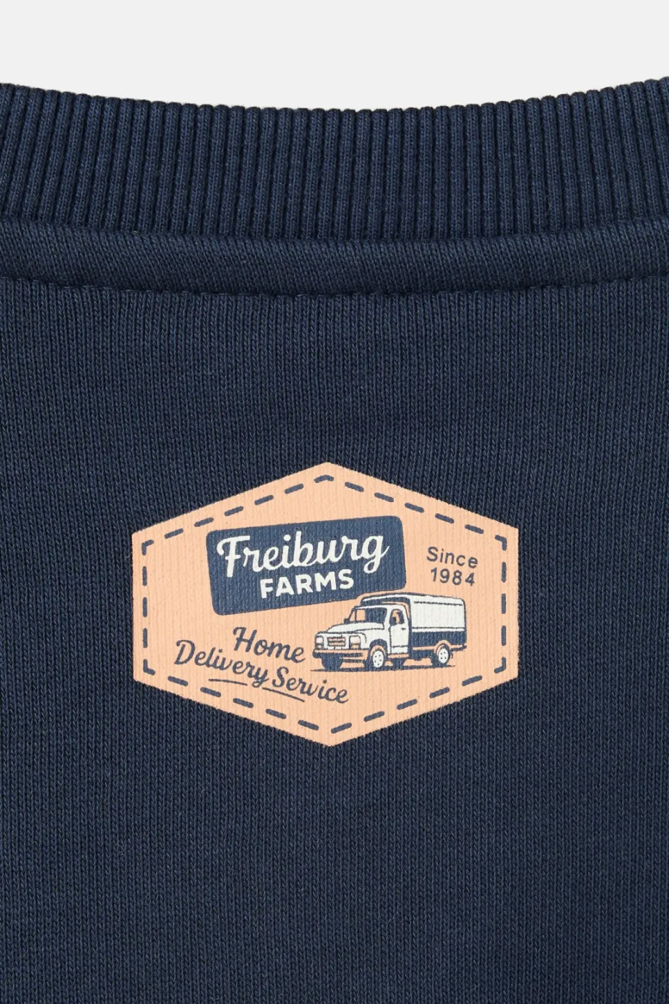 Mango Kids oversized sweater met tekst - marine, foto 3