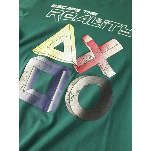 NAME IT longsleeve groen met print, foto 3
