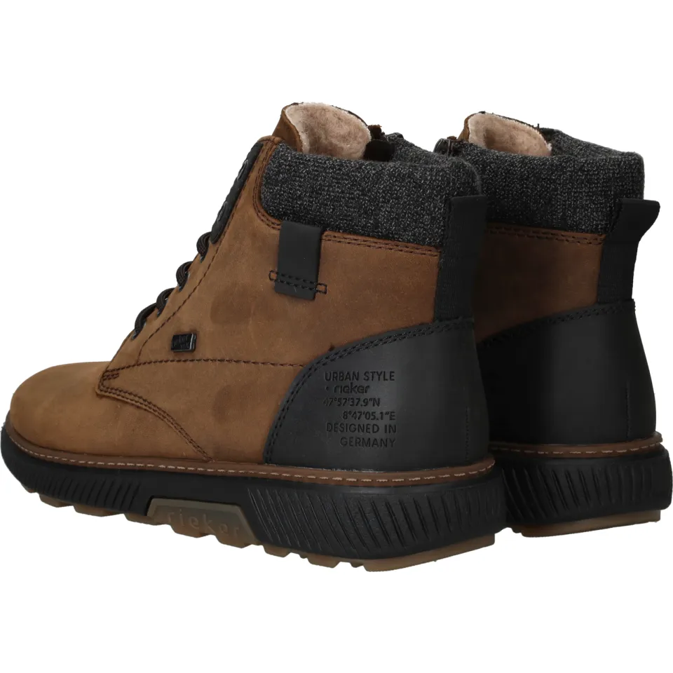 Rieker veterboots heren bruin, foto 4
