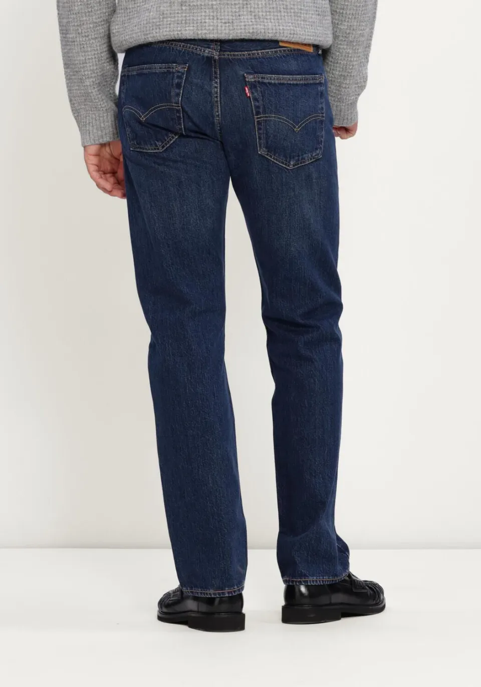 Levi's Heren Jeans 501 Levis Original Fit - Blauw, foto 3