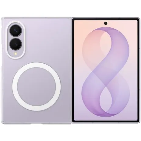 Samsung Clear magnet backcover voor Galaxy Z Fold8 Transparent