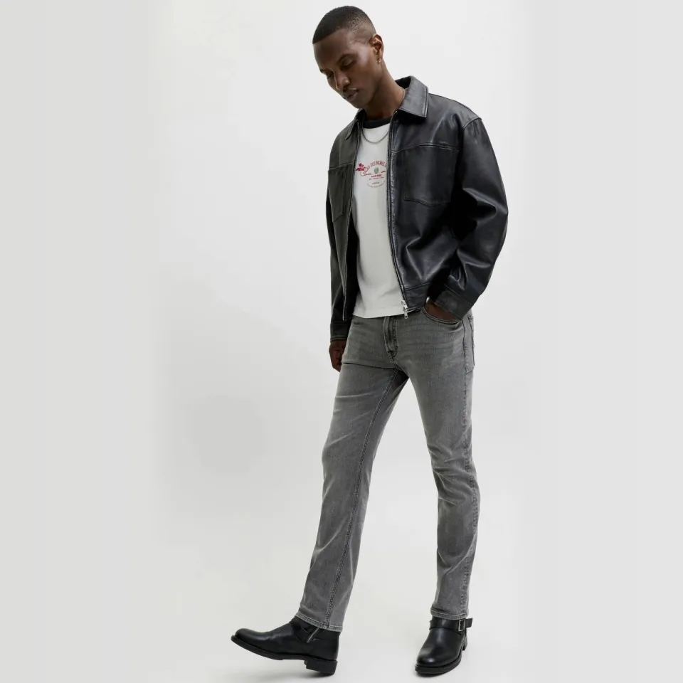 Jack & Jones JEANS INTELLIGENCE regular fit jeans - 224 black denim, foto 3