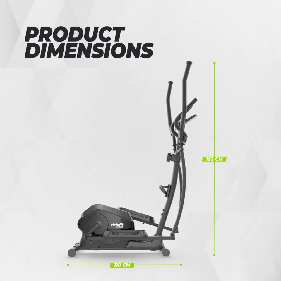 Virtufit CTR100 crosstrainer grijs, foto 3
