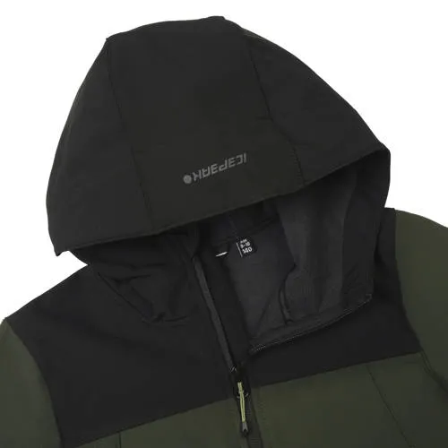 Icepeak Konan JR softshell jas donkergroen, foto 5
