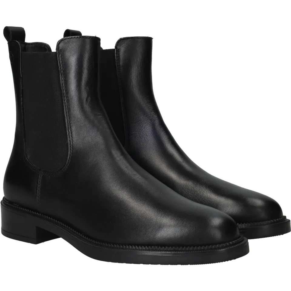 Tamaris Chelseaboots Dames Zwart, foto 3