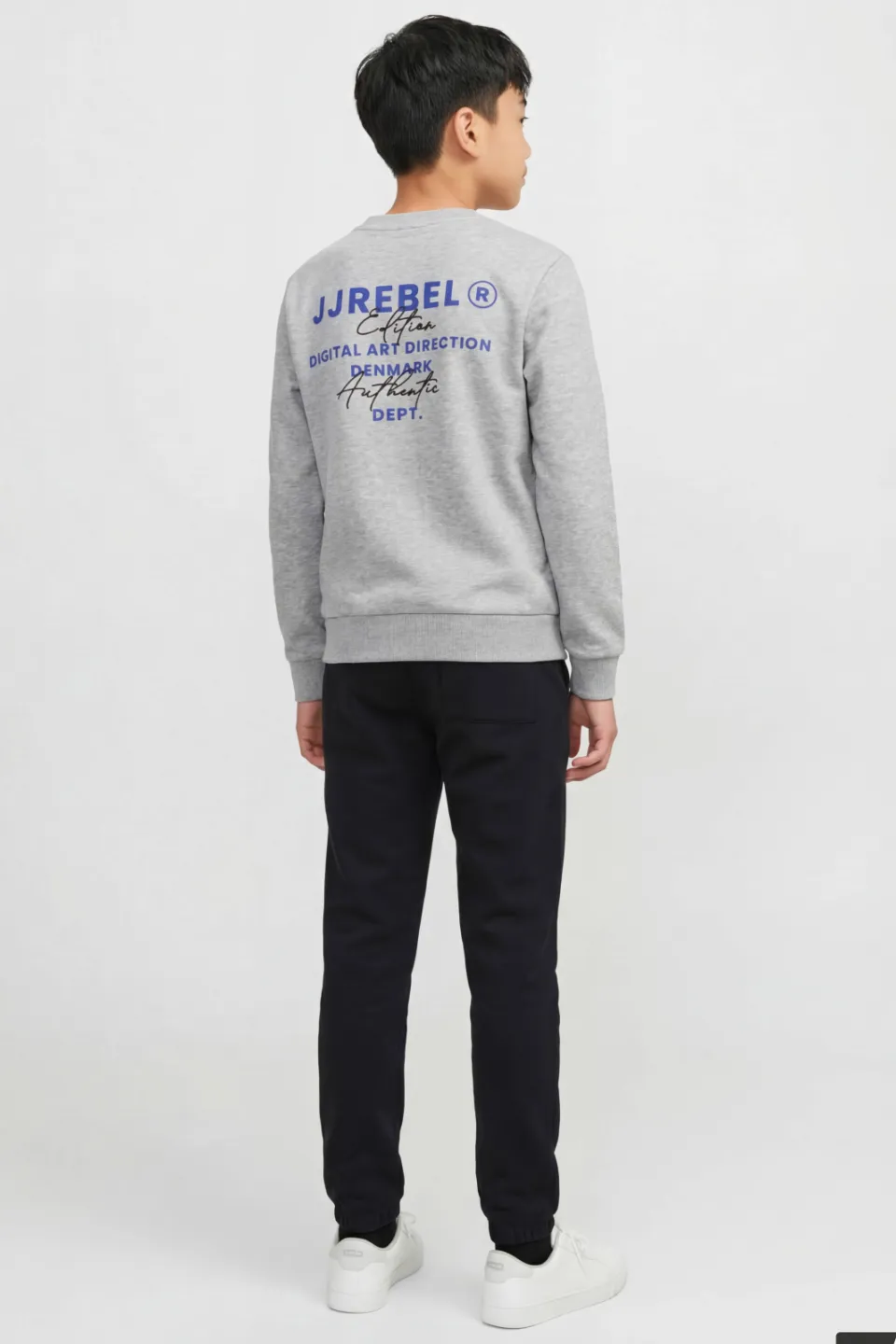 JJ Rebel JUNIOR regular casual broek zwart, foto 3