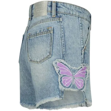 Vingino regular denim short light indigo, foto 3