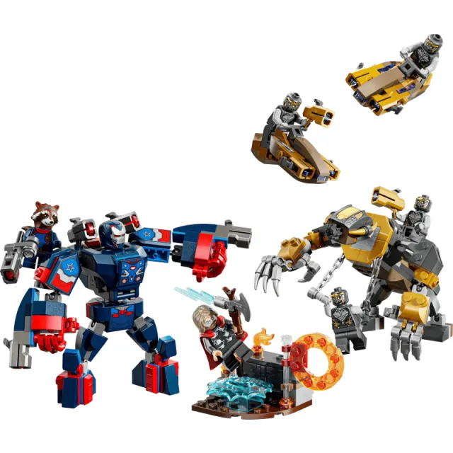 Lego Marvel Avengers Endgame Thor vs. Chitauri 76322