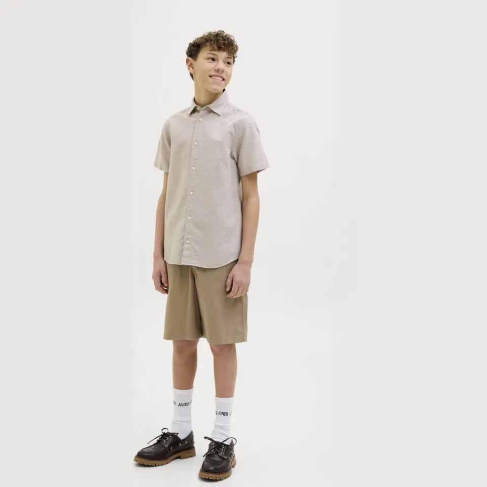 Jack & Jones Tony korte broek lichtbruin