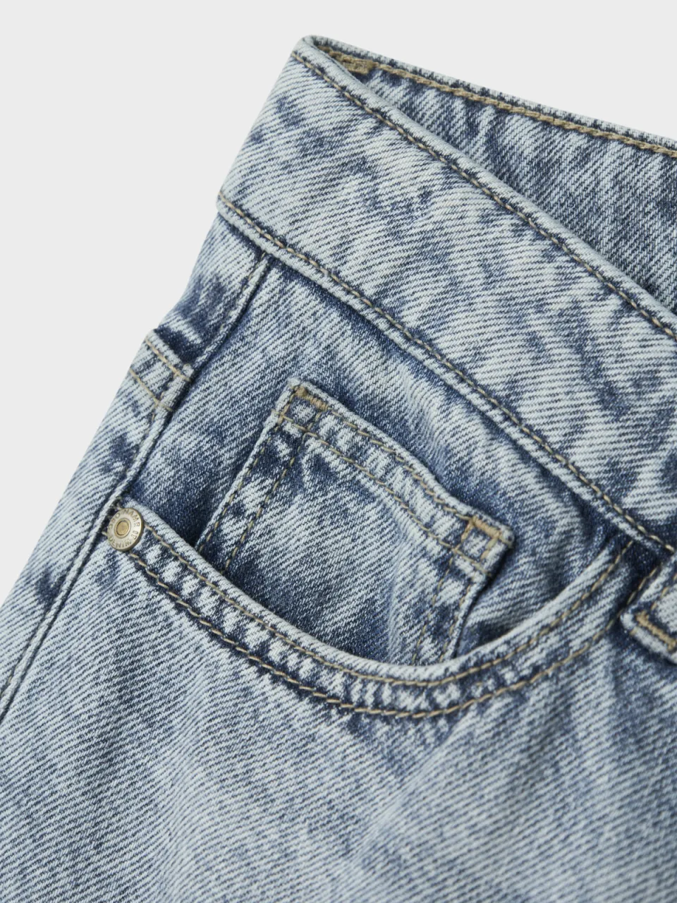 LMTD NLMBEX loose fit jeans - lichtblauw, foto 5