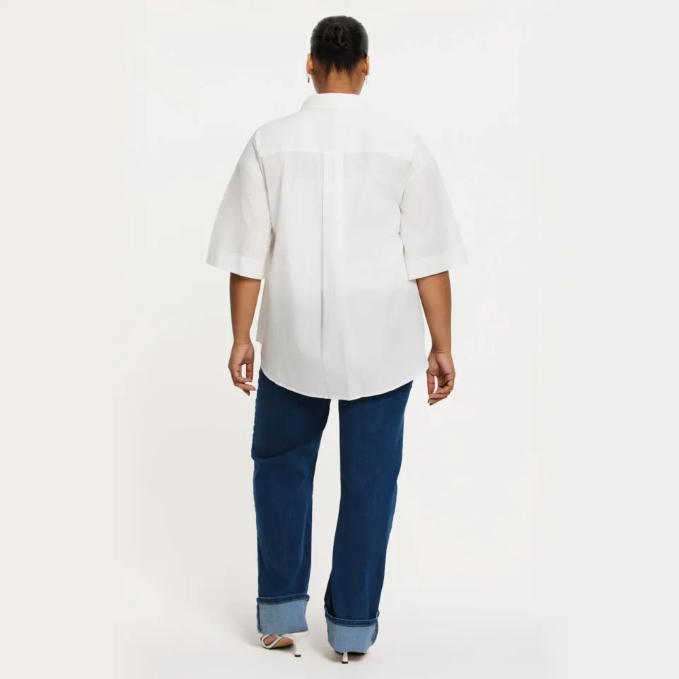 Yoek blouse wit, foto 3