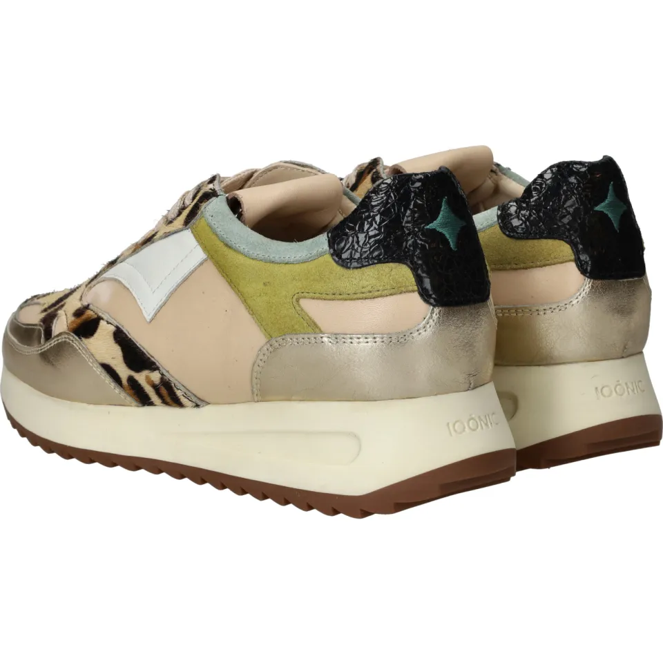 Iqonic Michelle lage sneaker goudkleur, foto 6