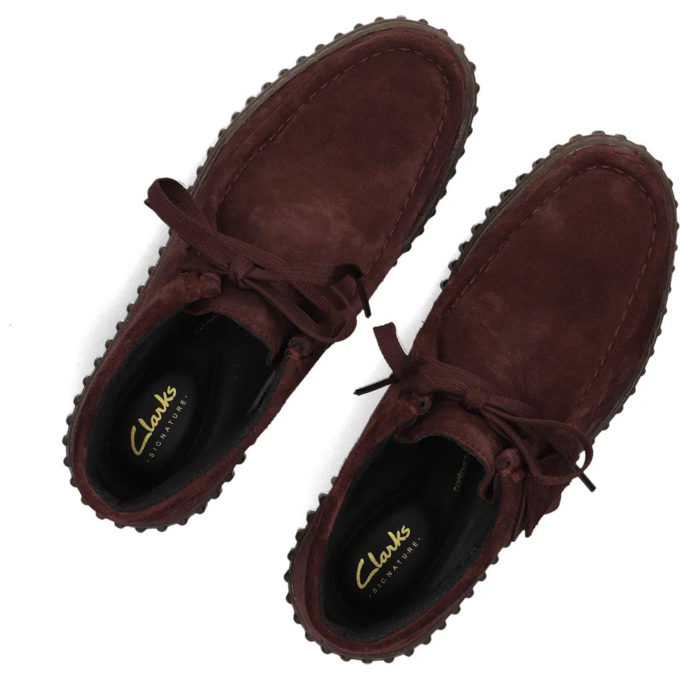 Clarks Torhill Moss veterschoenen bordeaux, foto 2