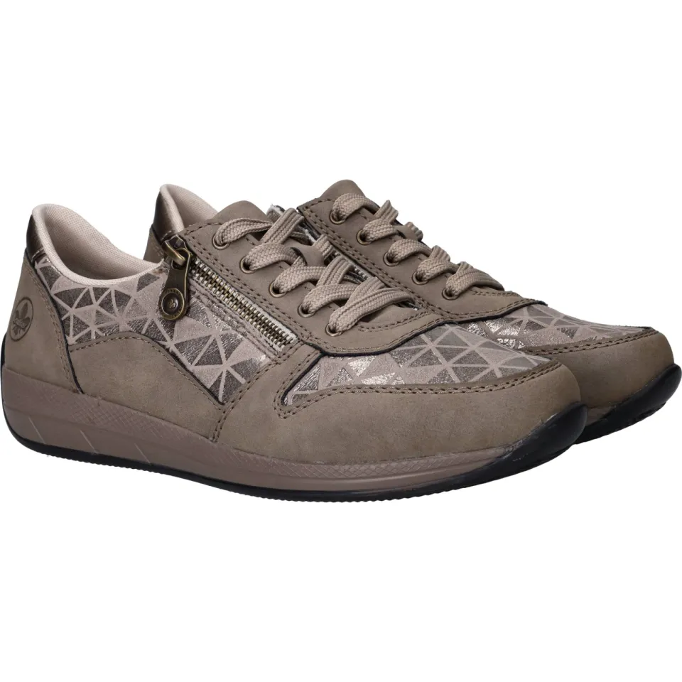 Rieker lage sneakers beige, foto 3