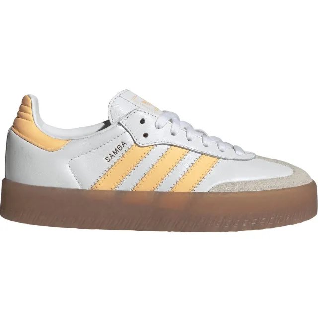 Adidas Originals Sambae sneakers wit/geel