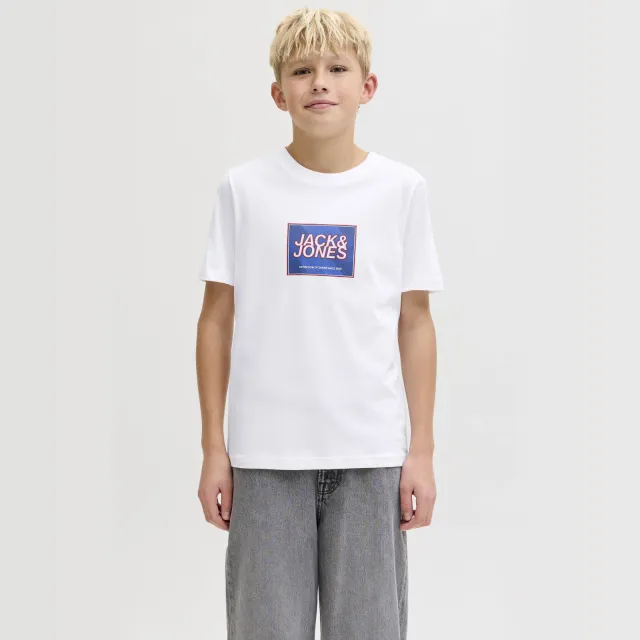 Jack & Jones Junior T-shirt wit, foto 6