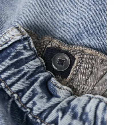 NAME IT MINI jeansshort lichtblauw light blue denim, foto 8