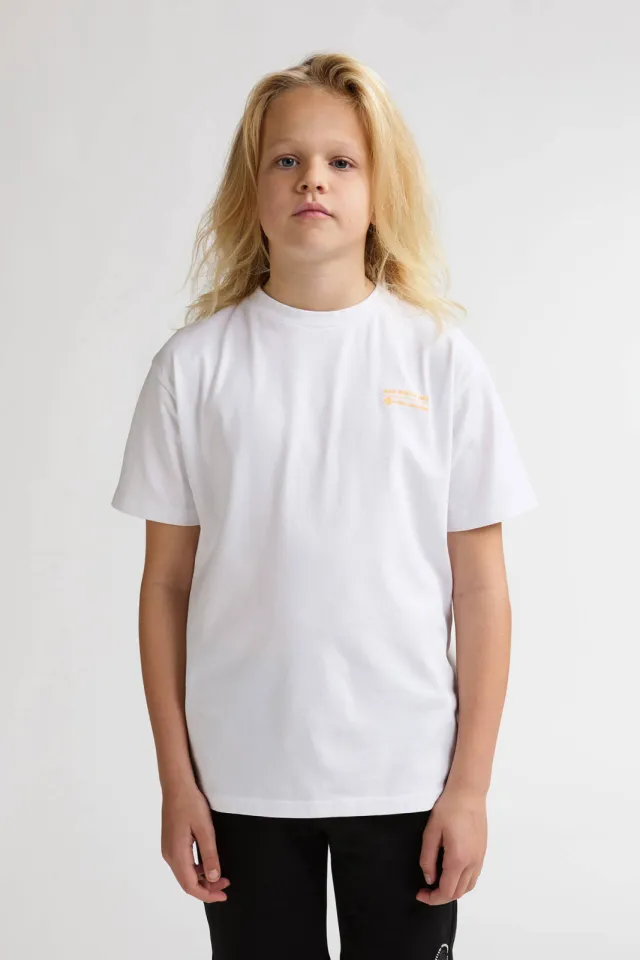 Petrol Industries t-shirt met backprint wit