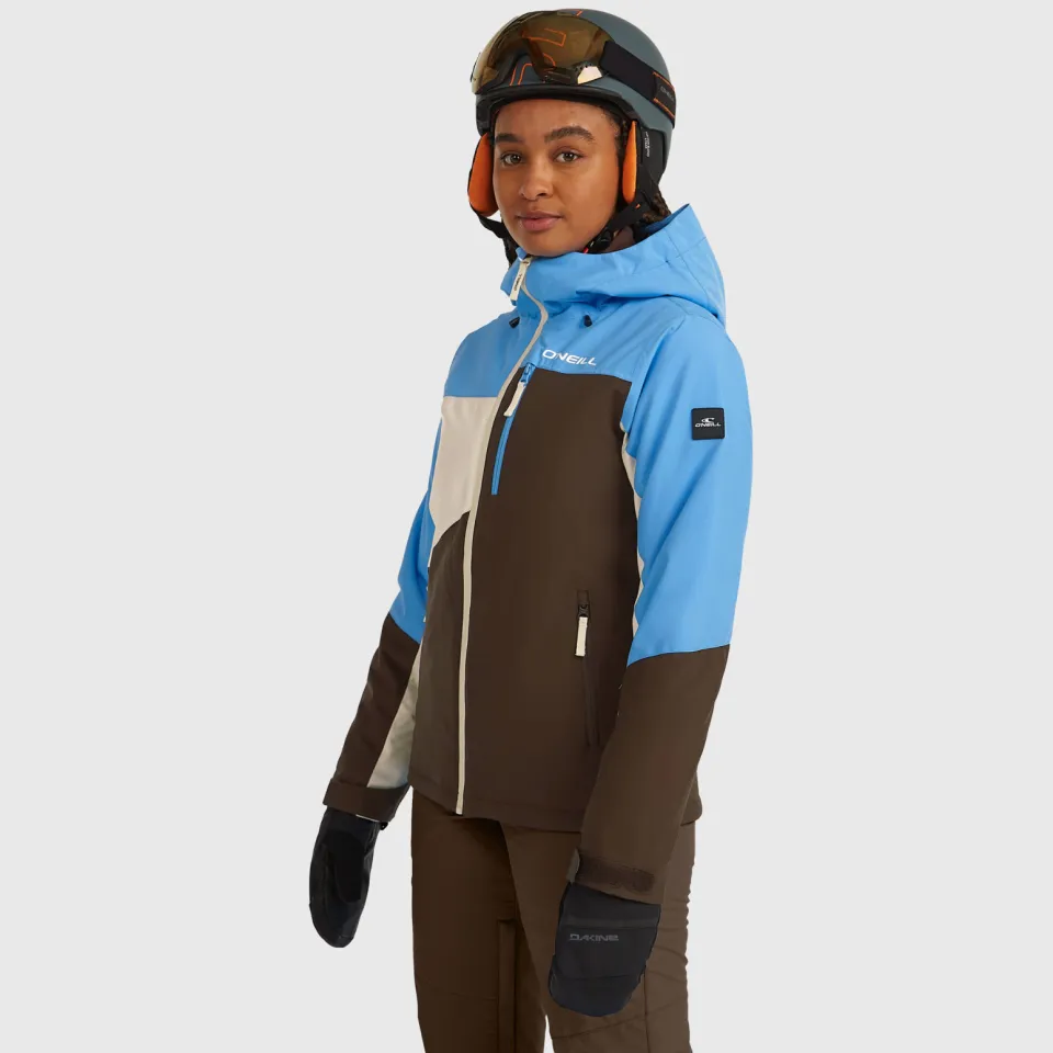 O'Neill ski-jas FWC'Cruz Triple blauw/bruin/ecru, foto 7