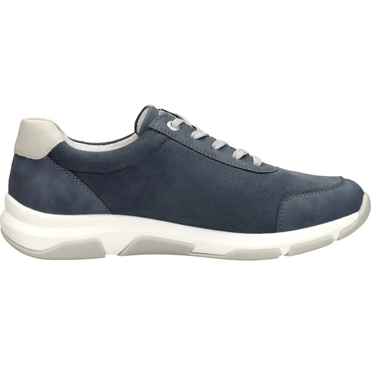 Remonte lage veterschoenen blauw Licht blauw